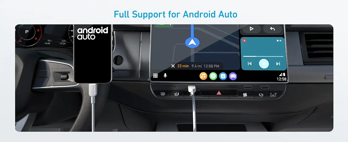 کابل USB C به USB C انکر Anker 310 USB C to USB C 1.8m Cable A81E2 3 کابل انکر Anker 310 USB C to USB C 0.9m Cable A81E1