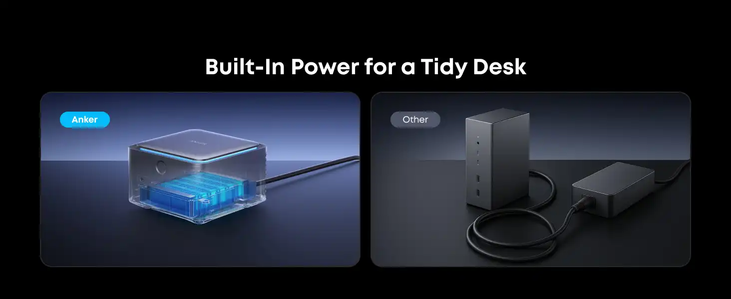 هاب تاندربولت 14 در 1 انکر Anker Prime TB5 Docking Station A83B5 7 هاب تاندربولت 14 در 1 انکر Anker Prime TB5 Docking Station A83B5