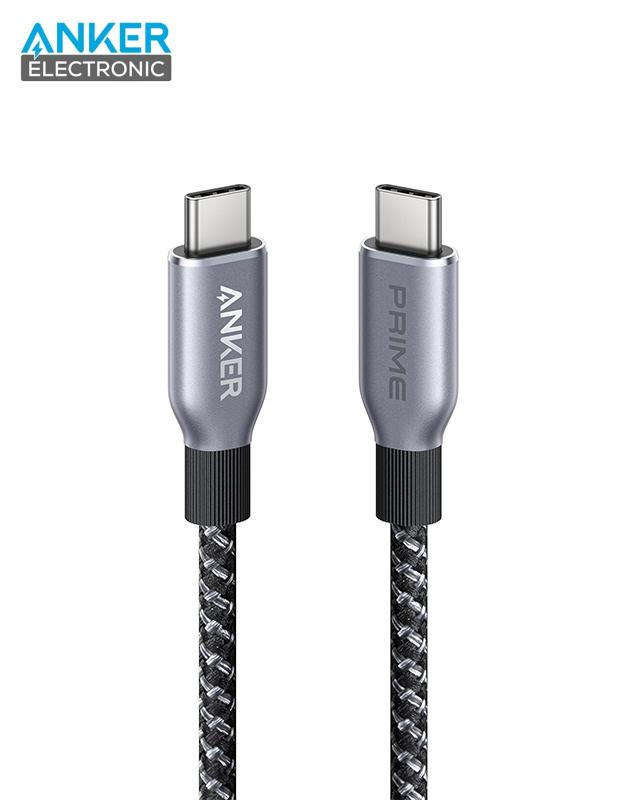 A88E2611 کابل شارژ 90 سانتی متر USB C به USB C انکر Anker Prime USB C to USB C Cable 240W A88E2611 - Image 1