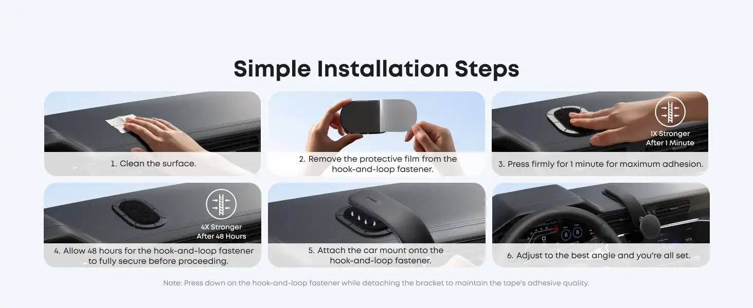 پایه نگهدارنده مگنتی انکر Anker Nano Car Mounted Magnetic A9110 2 پایه نگهدارنده مگنتی انکر Anker Nano Car Mounted Magnetic