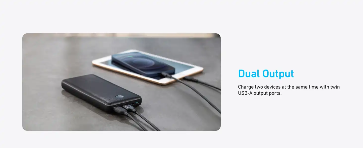 پاوربانک انکر Anker 325 Power Bank 20000mAh A1268H13 5 A1268 10