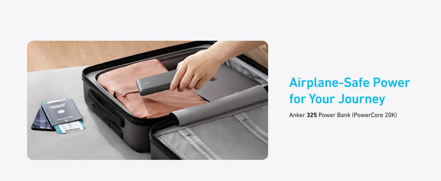 پاوربانک انکر Anker 325 Power Bank 20000mAh A1268H13 3 A1268 20