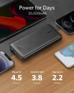 پاوربانک انکر Anker 325 Power Bank 20000mAh A1268H13 - Image 3