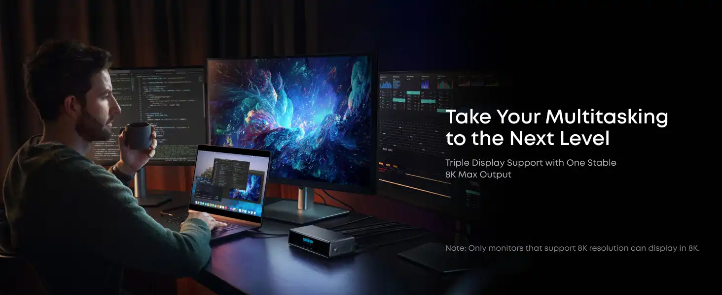 داک استیشن ۱۴ پورت انکر Anker Prime Docking Station 14 in 1 A83B3 4 A83B3 5