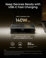 داک استیشن ۱۴ پورت انکر Anker Prime Docking Station 14 in 1 A83B3 ووکونگ ادیشن - Image 6