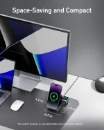 شارژر بی سیم 3 در 1 انکر Anker 737 MagGo Charger 3 in 1 B2599 - Image 2