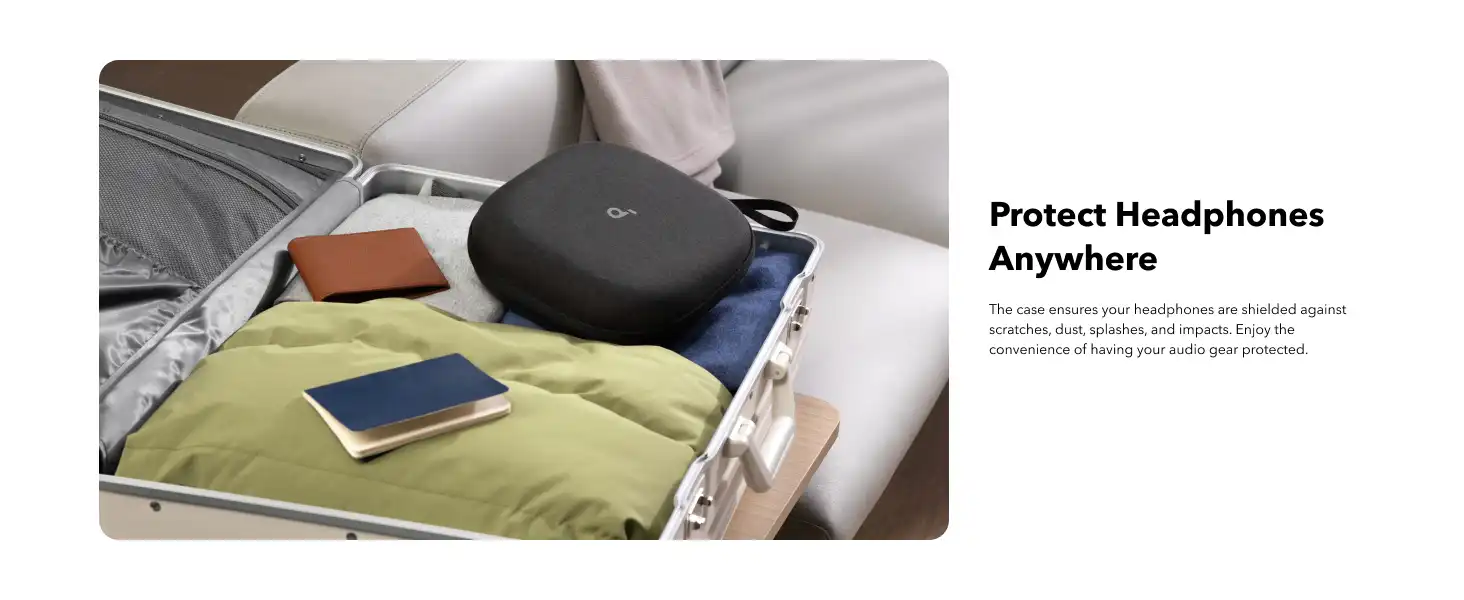 کیف هدفون انکر Anker Soundcore Headphones Case T00Z2 2 T00Z2 5