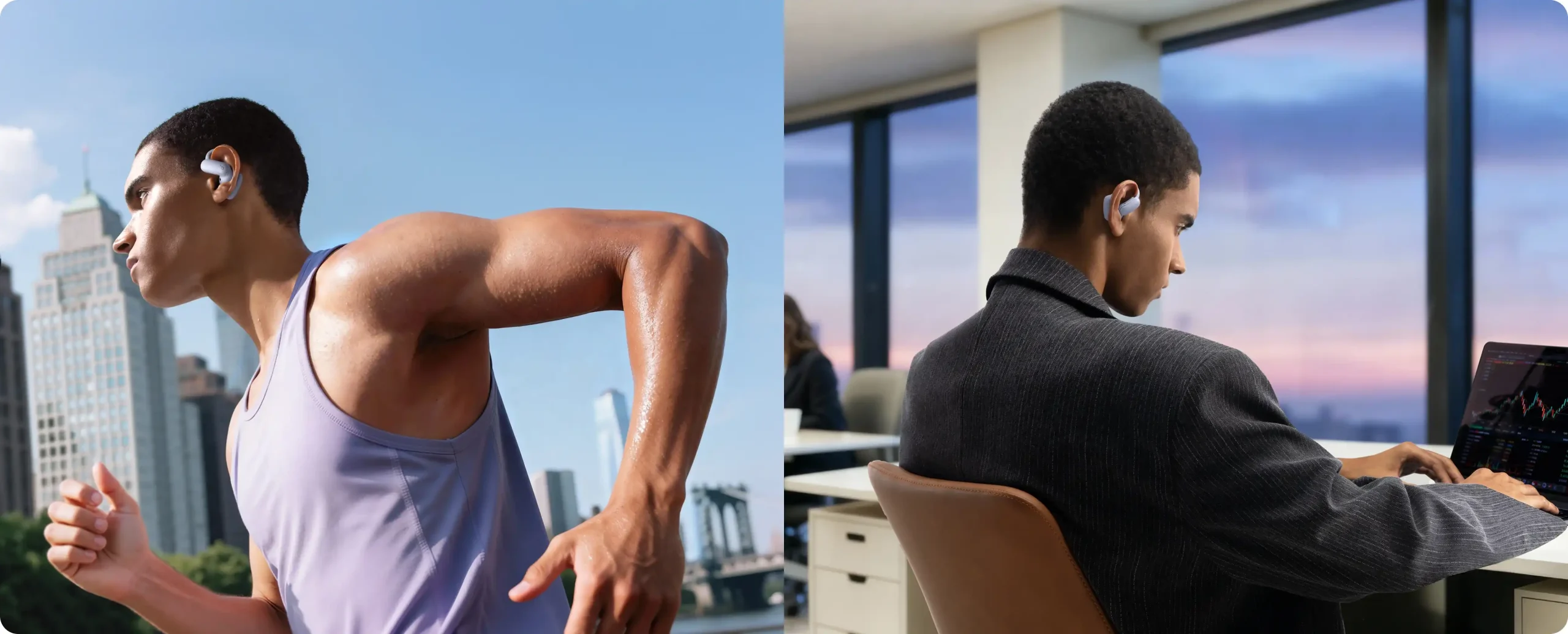 هدفون بی‌سیم Anker Soundcore AeroFit 2 Pro A3875