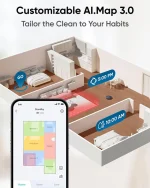 جارو رباتیک انکر ANKER Eufy X10 Pro Omni Robot Vacuum Cleaner T2351 - Image 3