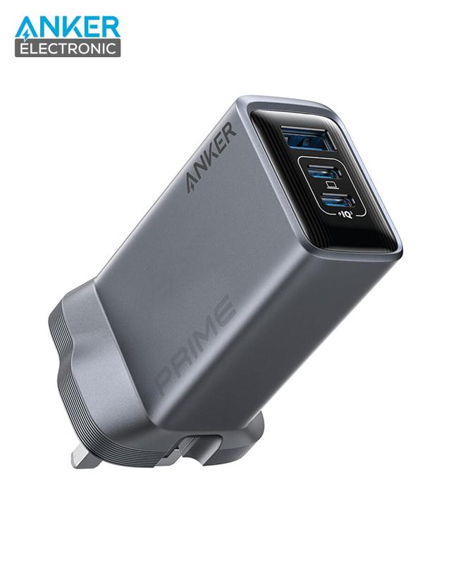 A2688 شارژر دیواری انکر Anker Prime Charger 100W GaN A2688 UK پلاگ سه پین - Image 1