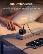 شارژر 45 وات انکر Anker Nano Charger 45W A121D پلاگ دوپین تاشو - Image 4