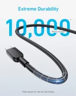 کابل 90 سانتی متر انکر Anker USB-C to USB-C 240W Cable 3ft A81D5 - Image 3