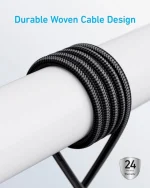 کابل 90 سانتی متر انکر Anker USB-C to USB-C 240W Cable 3ft A81D5 - Image 4