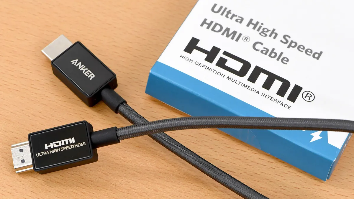  کابل 2 متر HDMI انکر Anker HDMI 2.1 Cable 8K 2m A8743