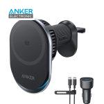 پایه نگهدارنده و شارژر بی سیم انکر Anker Prime MagSafe Car Mount Charger B2933