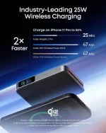 پاوربانک مگ سیف 10000 میلی آمپر انکر Anker MagGo 2 Pro 10000mAh Magnetic Power Bank A110R - Image 7